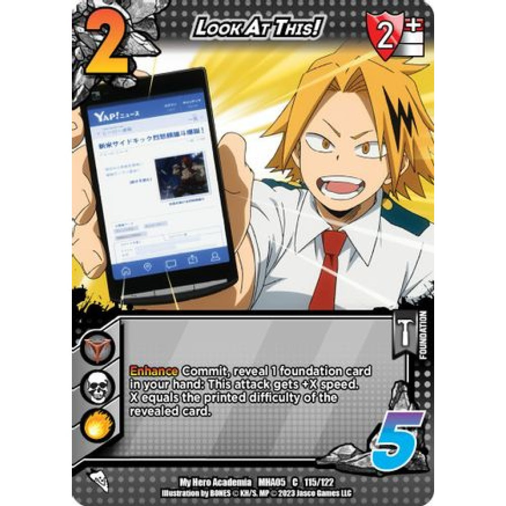 Look At This!, 115/122, C, UniVersus, MHA05 Undaunted Raid