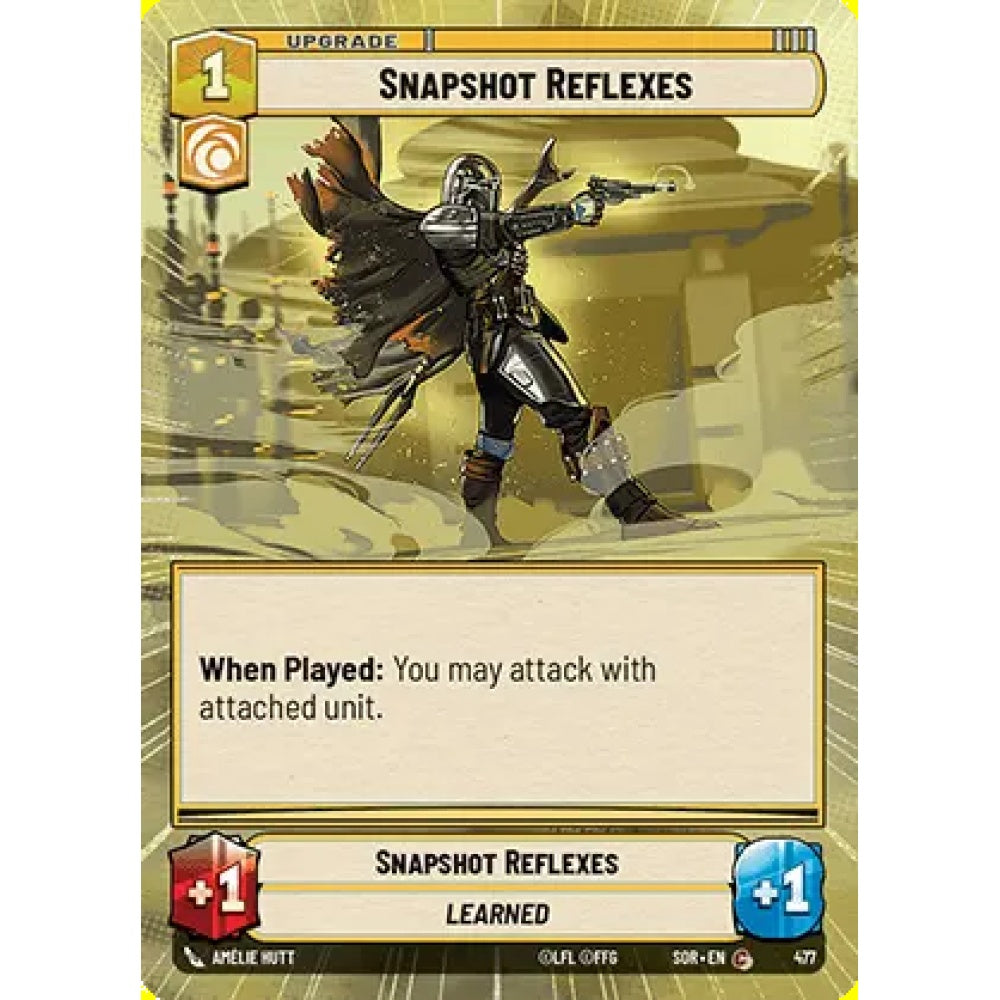 Snapshot Reflexes, 477, C, Star Wars Unlimited, Sparks Of Rebellion