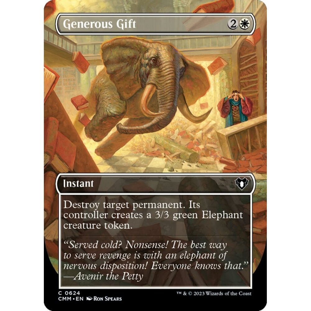 Generous Gift common 624 Magic the Gathering Commander Masters