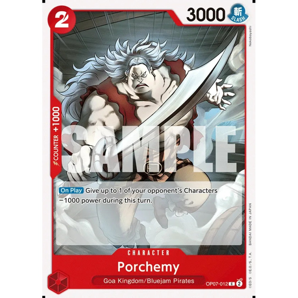 Porchemy, OP07-012, Common, One Piece, 500 Years in the Future