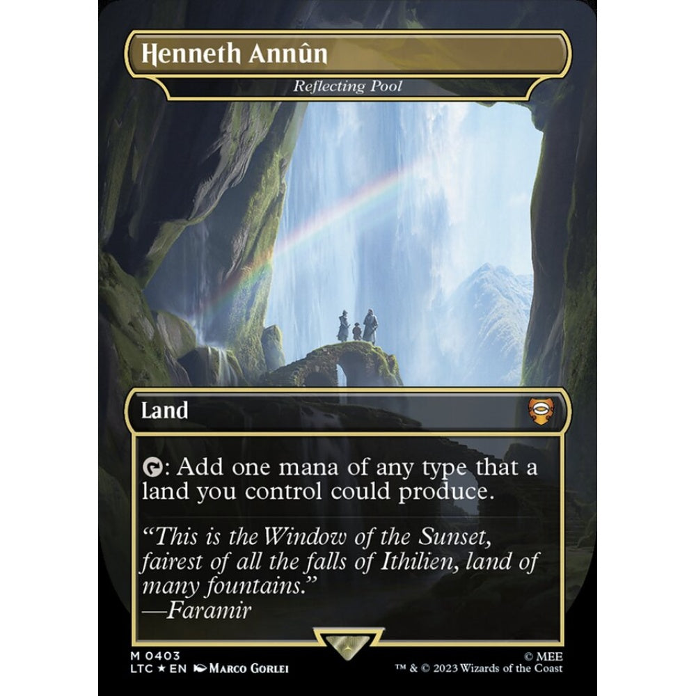 Reflecting Pool, mythic, 403, Magic the Gathering, Tales of Middle-earth Commander