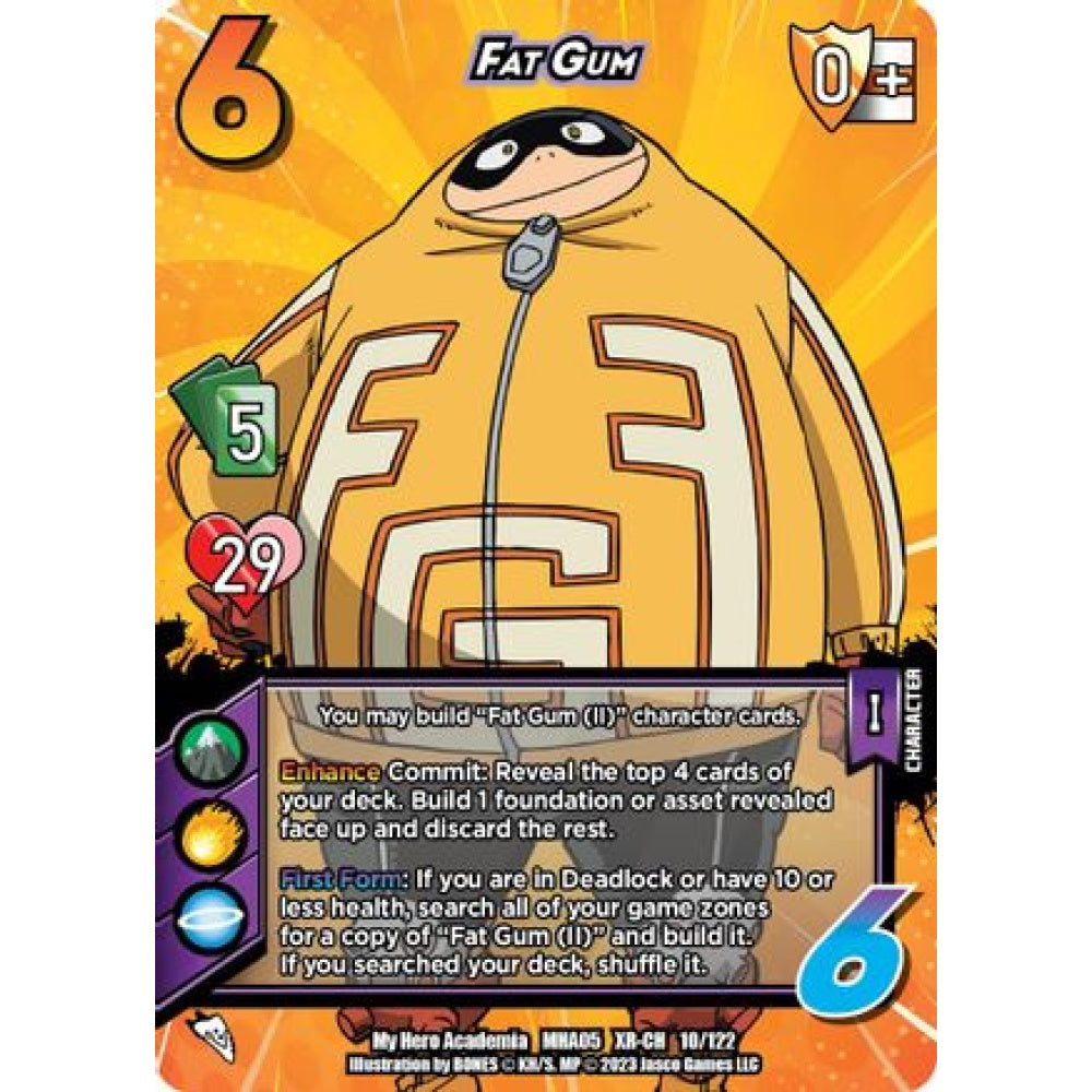 Fat Gum, 10/122, XR-CH, UniVersus, MHA05 Undaunted Raid