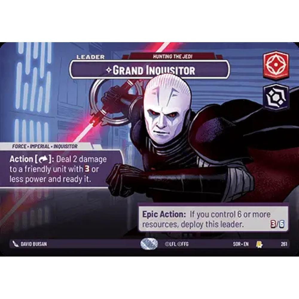 Grand Inquisitor, 261, R, Star Wars Unlimited, Sparks Of Rebellion