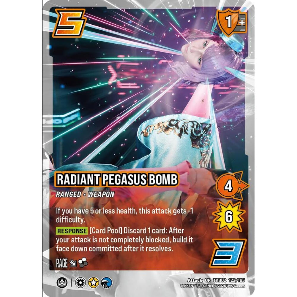 Radiant Pegasus Bomb 122/185 TK802 Universus Tekken 8 Attack UR