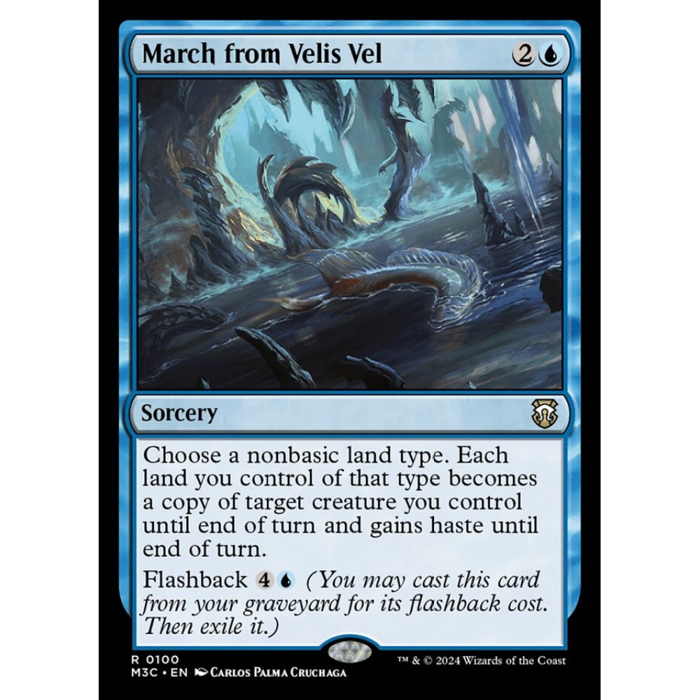 March from Velis Vel, 100, rare, Magic: The Gathering, Modern Horizons 3