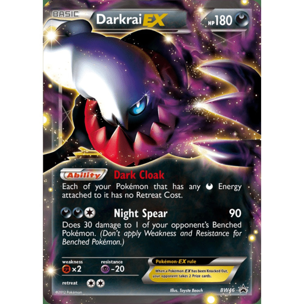Darkrai-EX Promo BW46 Pokemon Card Game Black & White Promos