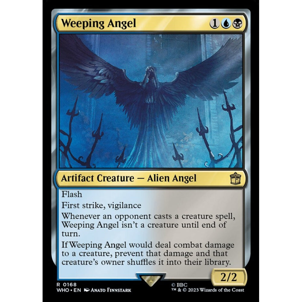 Weeping Angel rare 168 Magic the Gathering Doctor Who