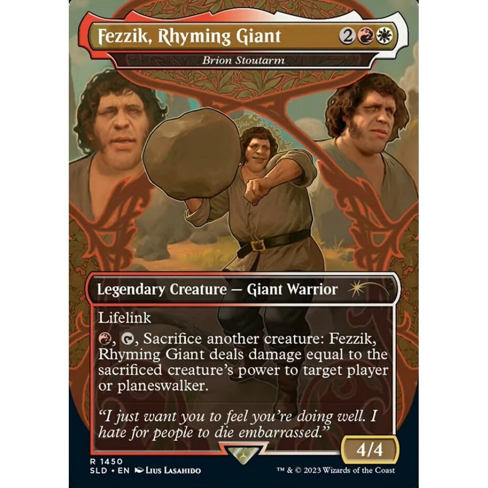 Brion Stoutarm rare 1450 Magic the Gathering Secret Lair Drop