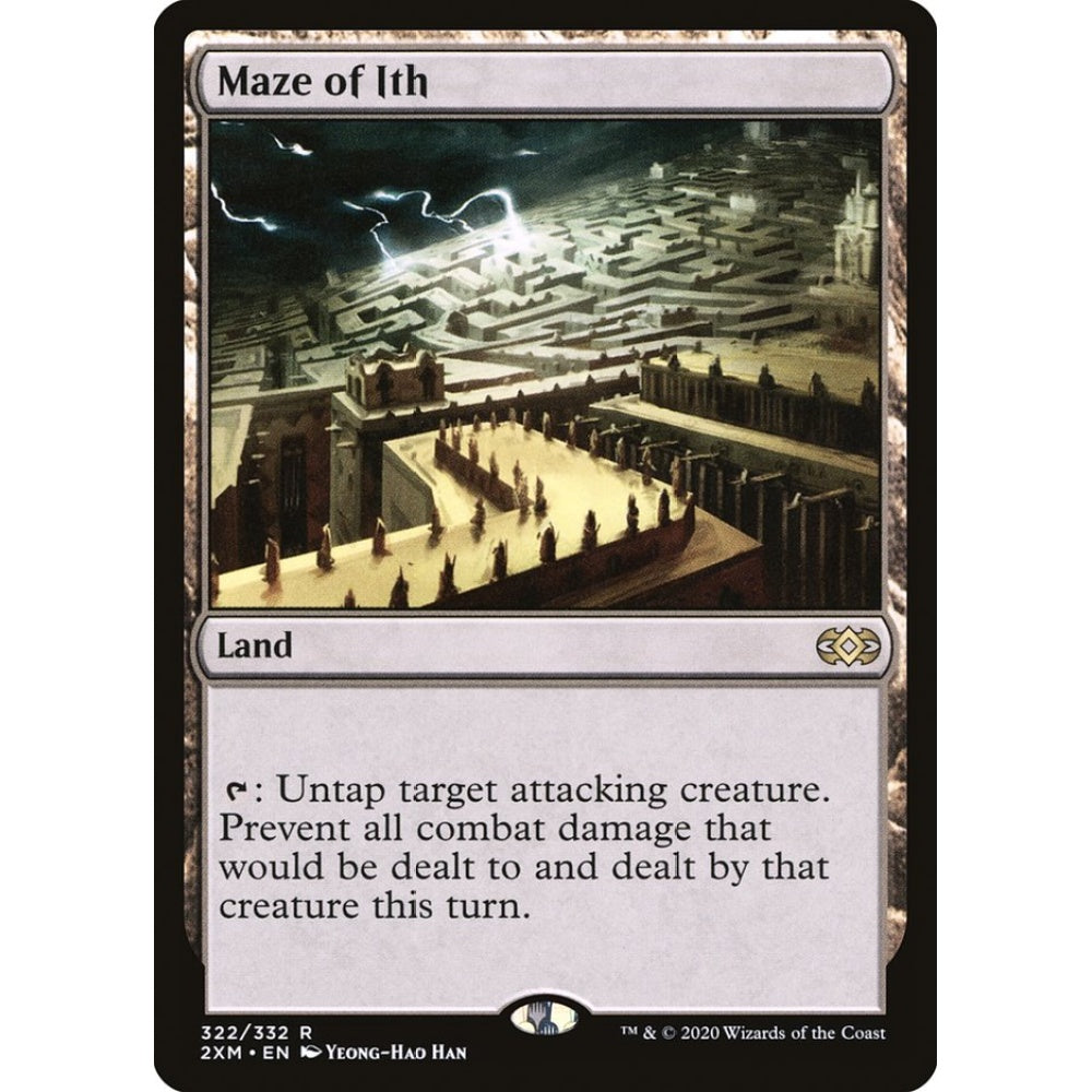 Maze of Ith rare 322 Magic the Gathering Double Masters