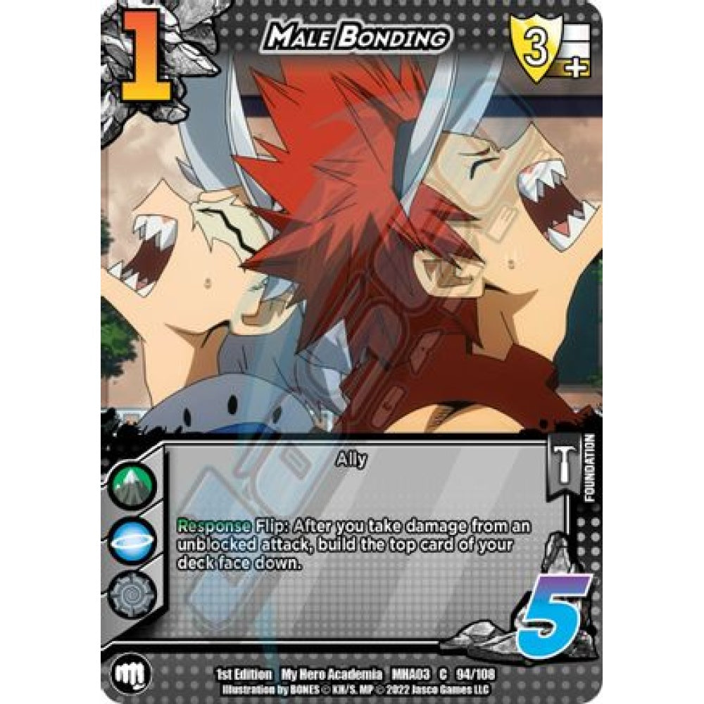 Male Bonding, 94/108, C, UniVersus, MHA03 Heroes Clash