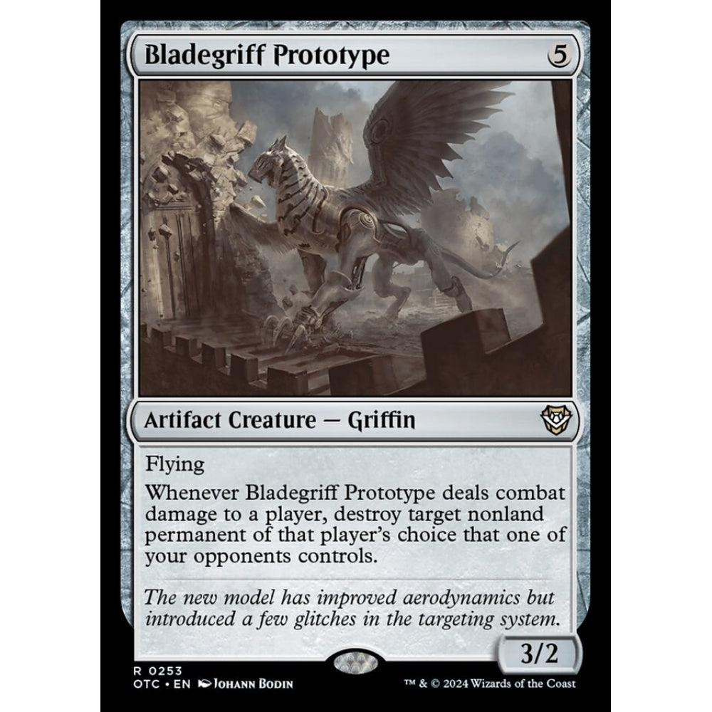 Bladegriff Prototype, 253, rare, Magic: The Gathering, Outlaws of Thunder Junction