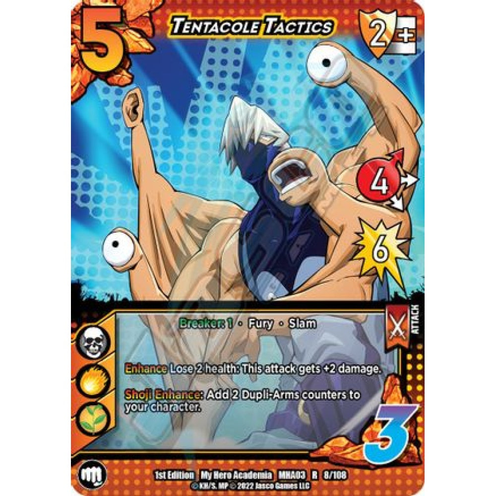 Tentacole Tactics, 8/108, R, UniVersus, MHA03 Heroes Clash