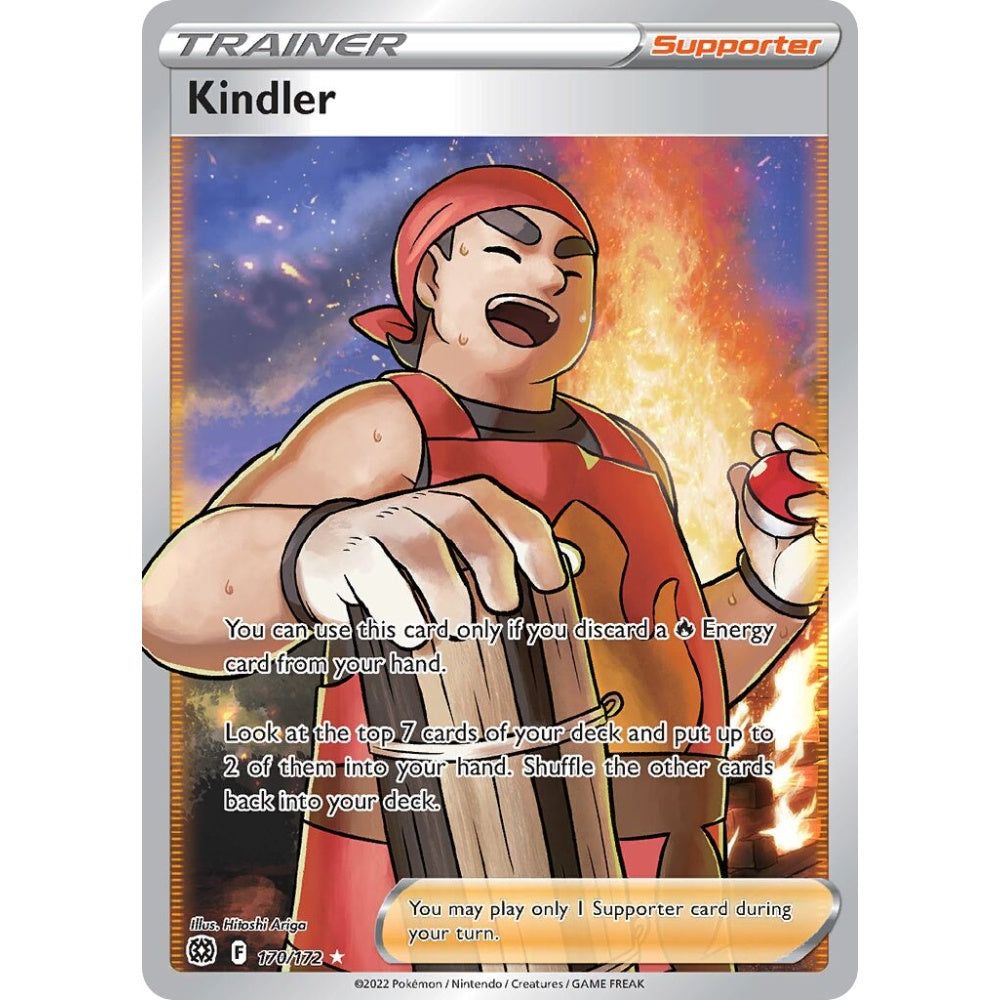 Kindler Rare Ultra 170/172 Pokemon Card Game Brilliant Stars