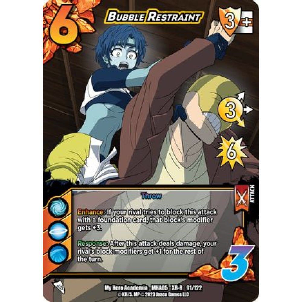 Bubble Restraint, 91/122, XR-R, UniVersus, MHA05 Undaunted Raid