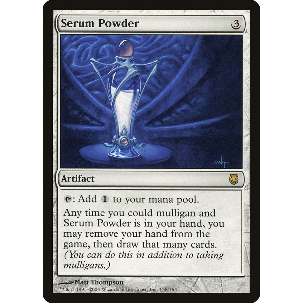 Serum Powder rare 138 Magic the Gathering Darksteel