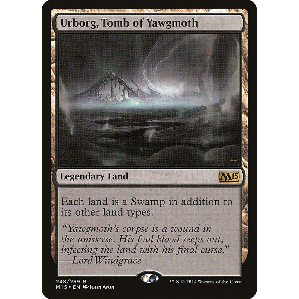 Urborg, Tomb of Yawgmoth rare 248 Magic the Gathering Magic 2015