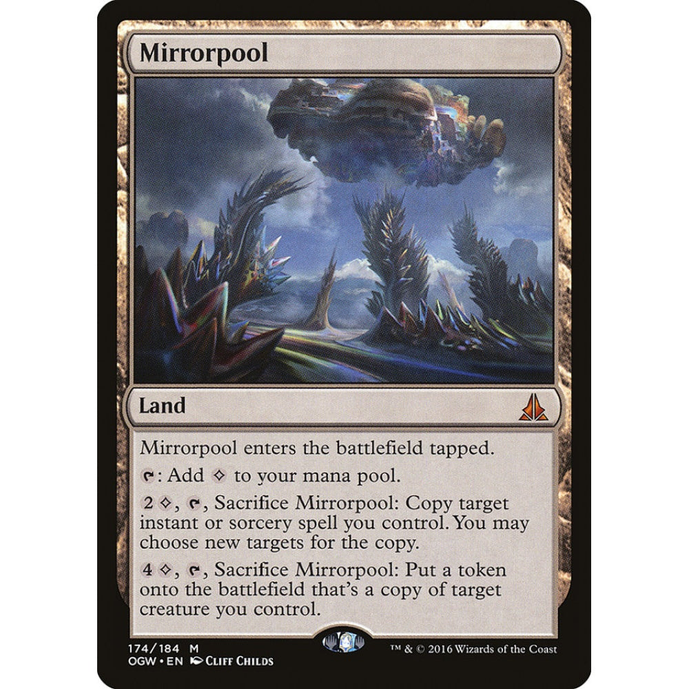 Mirrorpool mythic 174 Magic the Gathering Oath of the Gatewatch