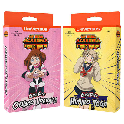 My Hero Academia CCG - Jet Burn Clash Decks (2 Pack) UniVersus CCG