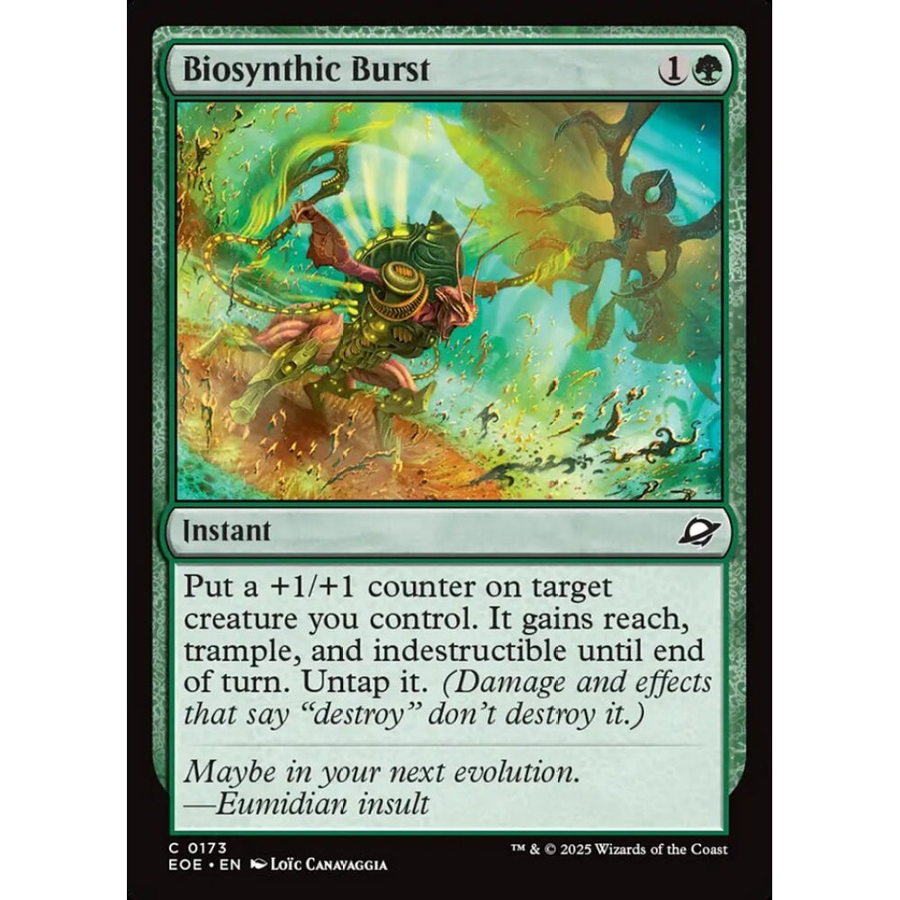 Biosynthic Burst common 173 Magic the Gathering Edge of Eternities