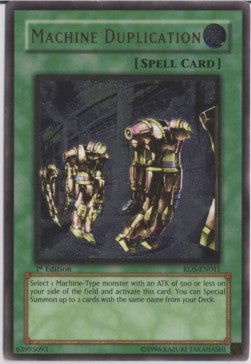 Machine Duplication (V.2 - Ultimate Rare) - Rise of Destiny (Ultimate Card Goblin Machine Duplication (V.2 - Ultimate Rare) - Rise of Destiny (Ultimate Card Goblin