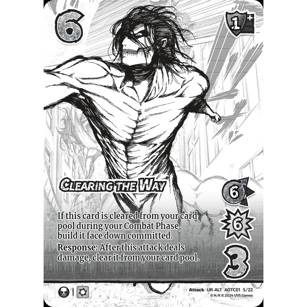 Clearing the Way, 5/22, UR-ALT, UniVersus, Attack on Titan: Battle for Humanity