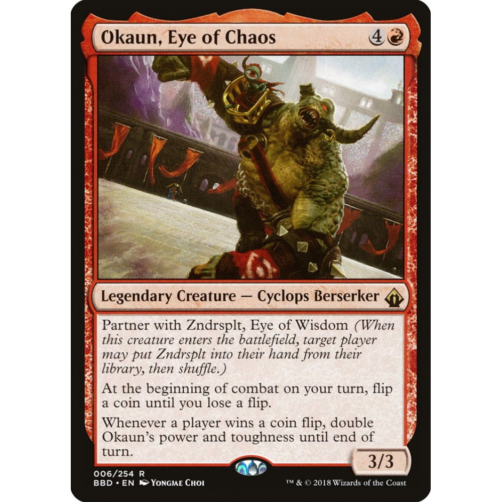 Okaun, Eye of Chaos rare 6 Magic the Gathering Battlebond