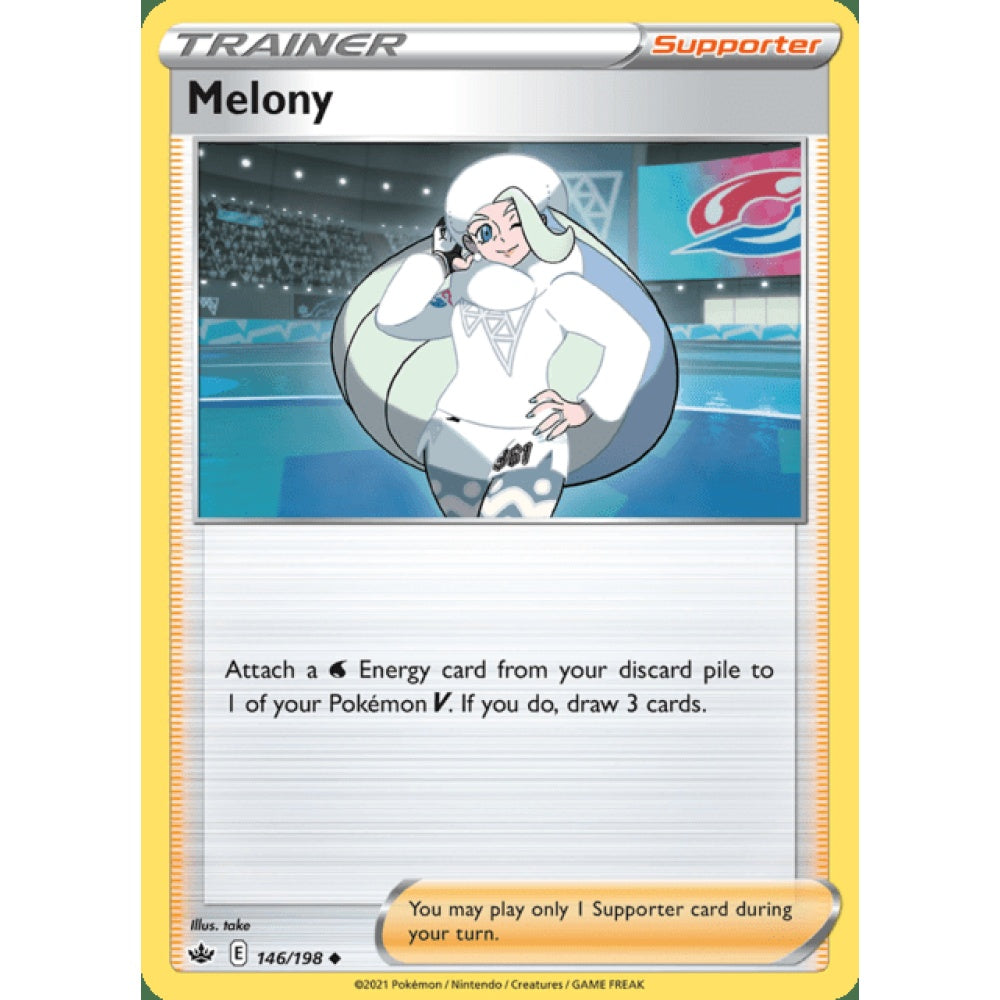 Melony Uncommon 146/198 Pokemon Card Game Chilling Reign