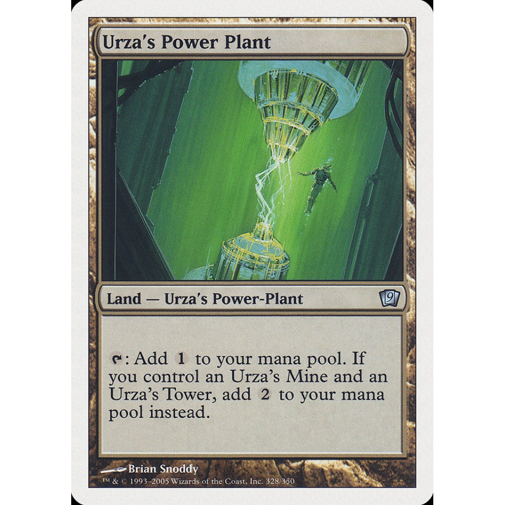 Urza's Power Plant uncommon 328 Magic the Gathering Ninth Edition