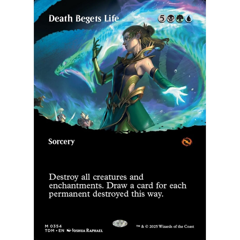 Death Begets Life mythic 354 Magic the Gathering Tarkir: Dragonstorm