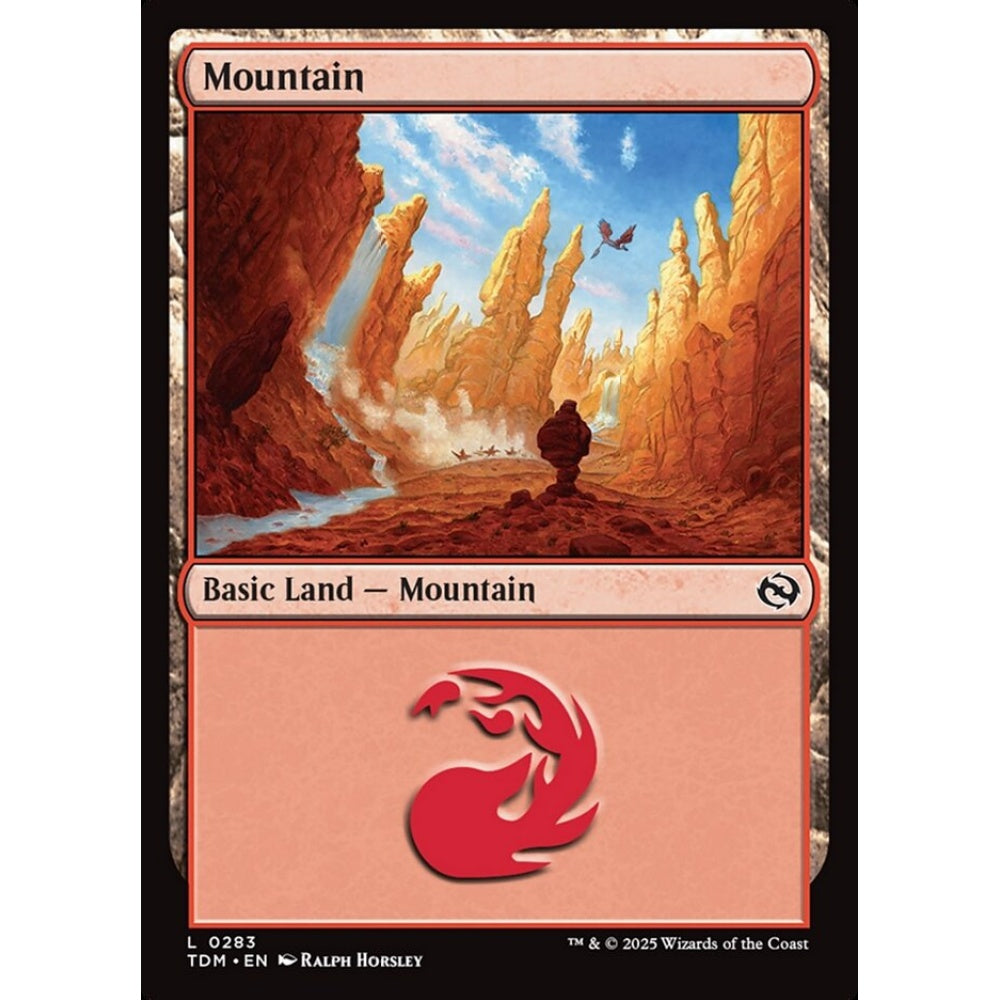 Mountain common 283 Magic the Gathering Tarkir: Dragonstorm