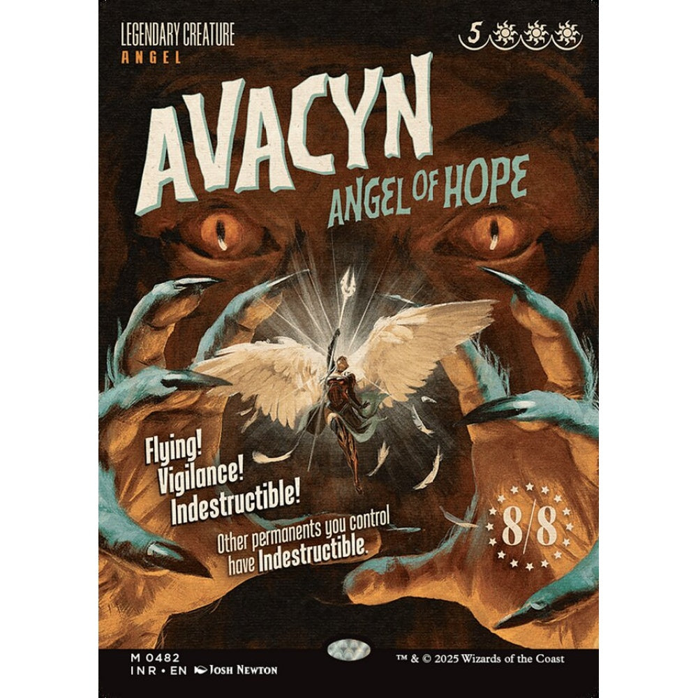 Avacyn, Angel of Hope, 482, mythic, Magic: The Gathering, Innistrad Remastered