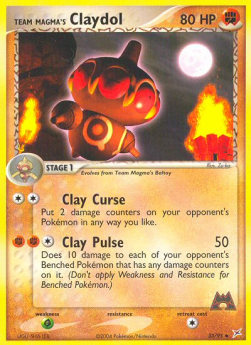 Team Magma's Claydol (Fighting)