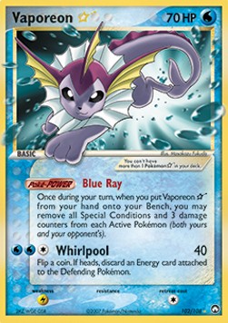 Vaporeon Gold Star