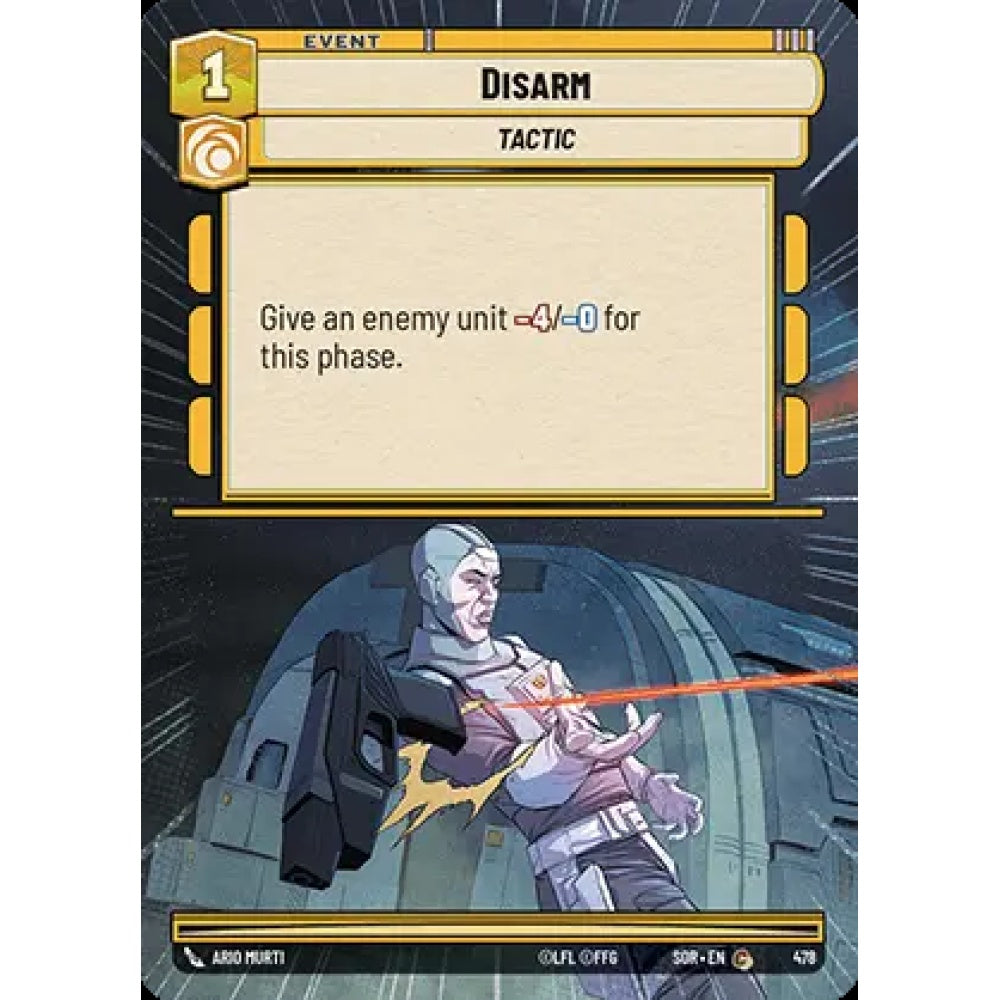 Disarm, 478, C, Star Wars Unlimited, Sparks Of Rebellion