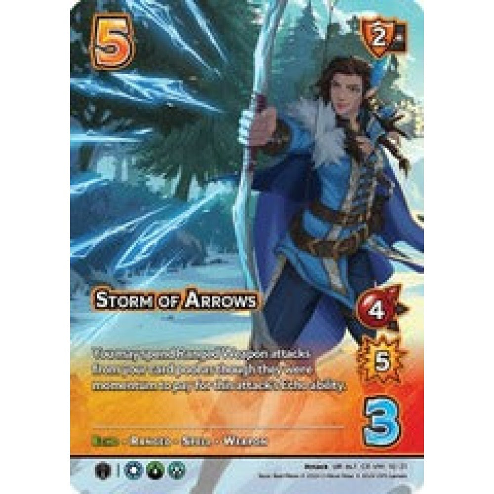 Storm of Arrows, 10/21, UR-ALT, UniVersus, Critical Role Vox Machina & Mighty Nein