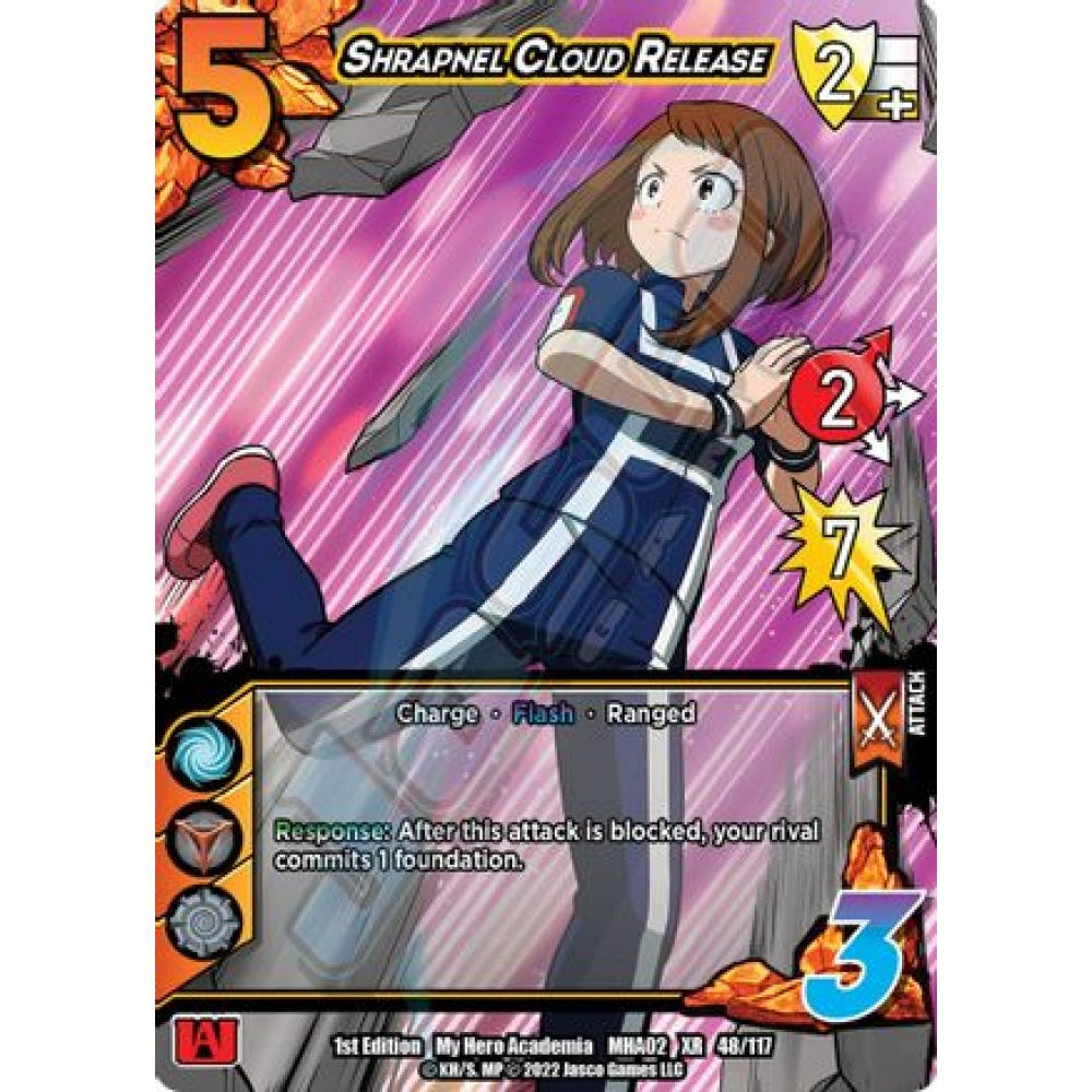 Shrapnel Cloud Release, 48/117, XR, UniVersus, MHA02 Crimson Rampage