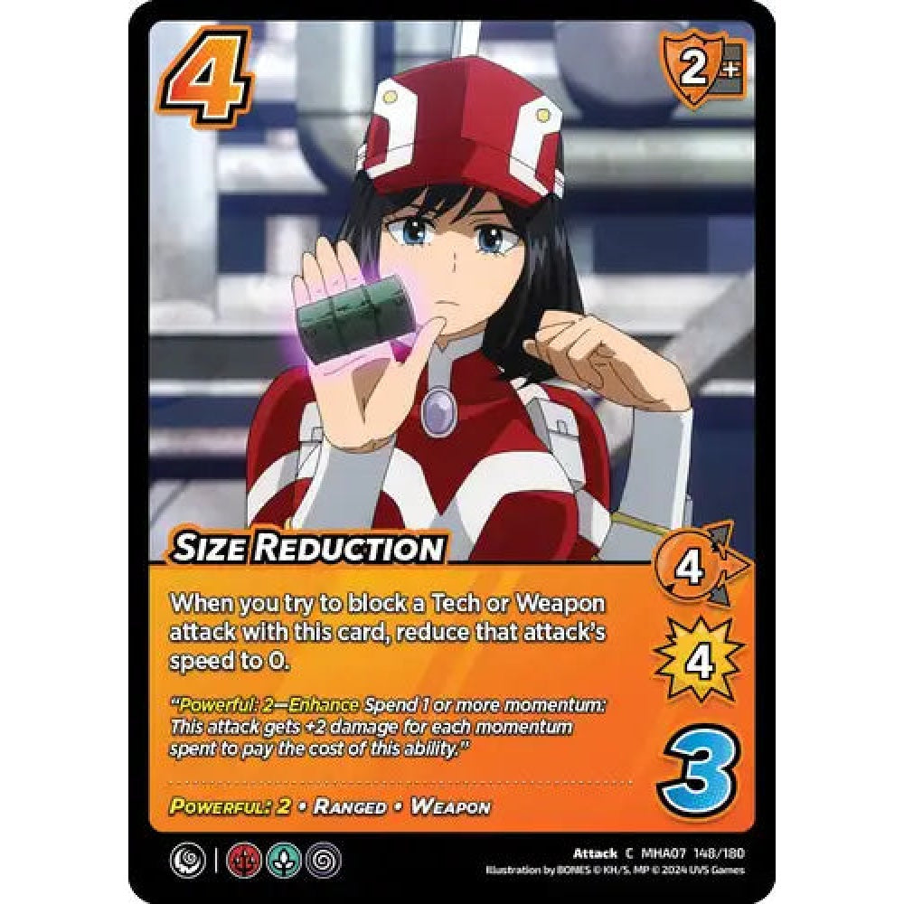 Size Reduction, 148/180, C, UniVersus, MHA07 Girl Power