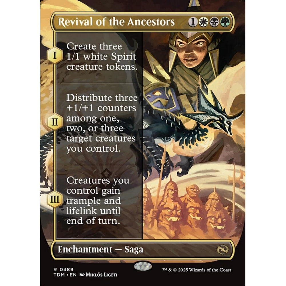 Revival of the Ancestors rare 389 Magic the Gathering Tarkir: Dragonstorm