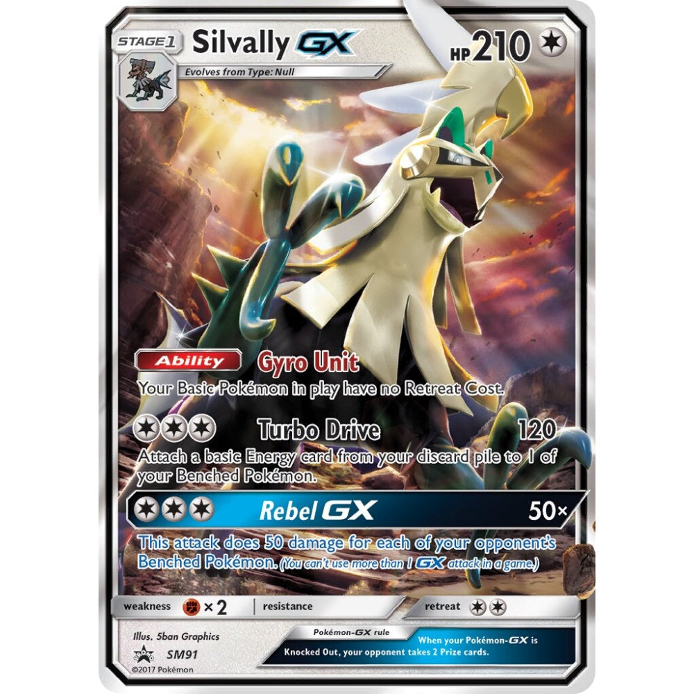 Silvally-GX Promo SM91 Pokemon Card Game Sun & Moon Promos