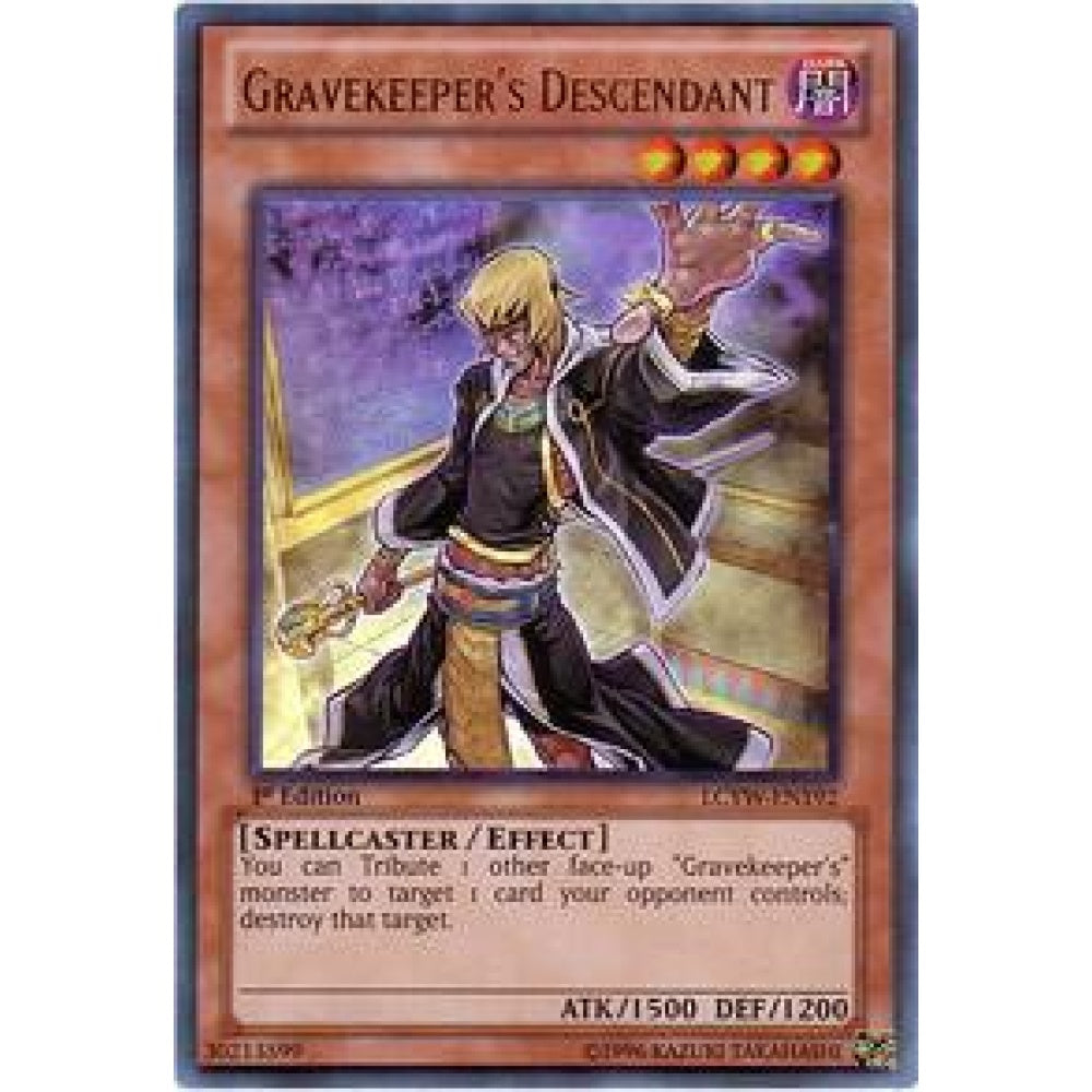 Gravekeeper's Descendant LCYW-EN192 Ultra Yu-Gi-Oh Legendary Collection 3: Yugi's World