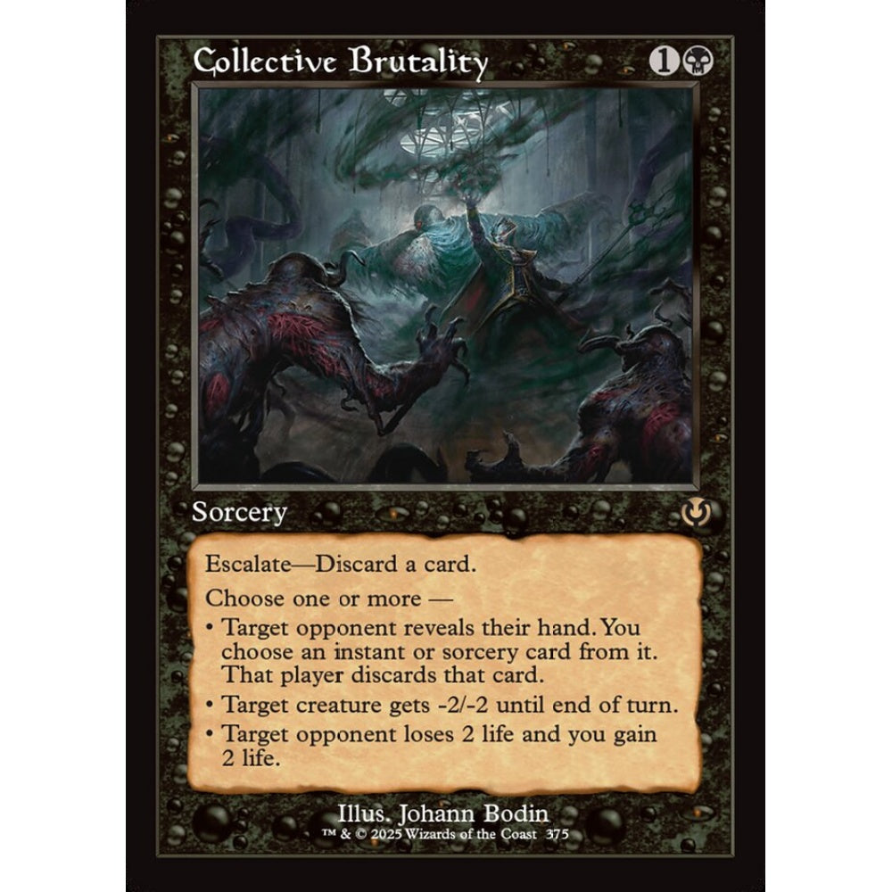 Collective Brutality, 375, rare, Magic: The Gathering, Innistrad Remastered