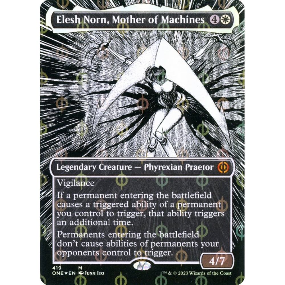 Elesh Norn, Mother of Machines - 419 M ONE Foil – Card Goblin