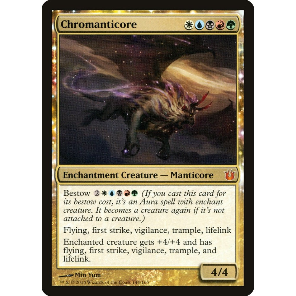 Chromanticore mythic 144 Magic the Gathering Born of the Gods