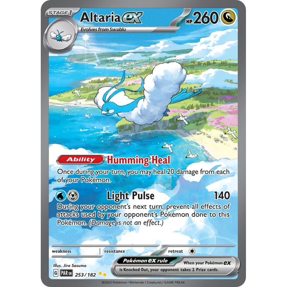 Altaria ex Special Illustration Rare 253/182 Pokemon Card Game Paradox Rift