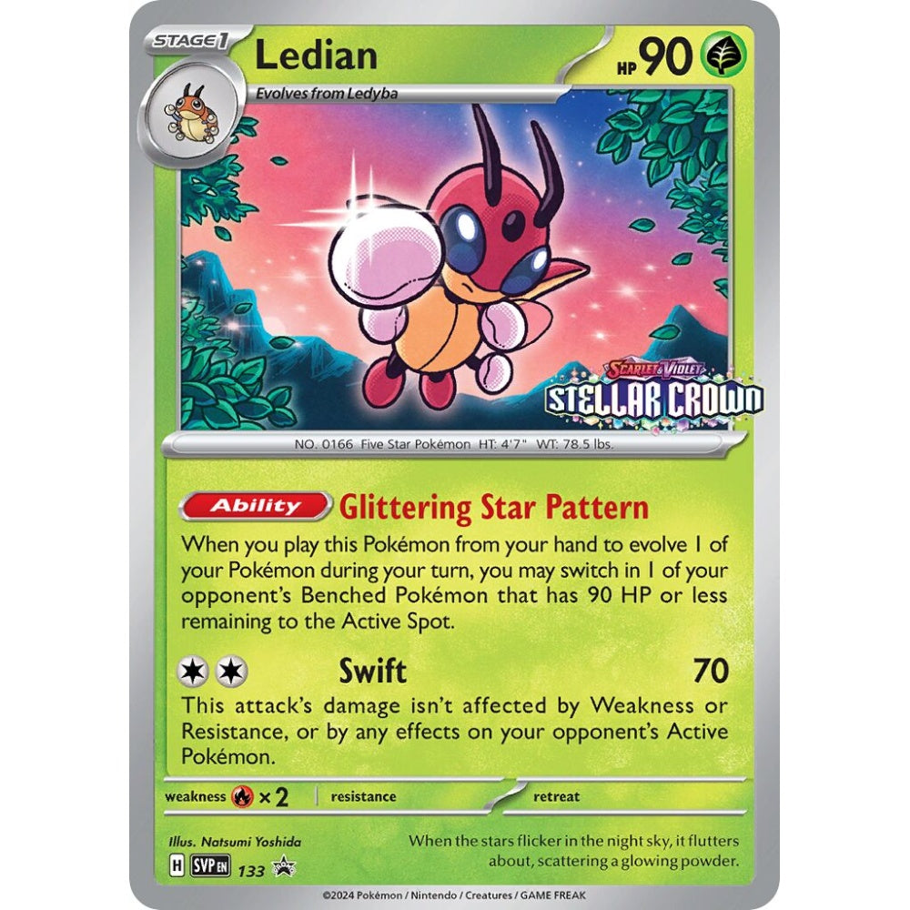 Ledian Promo 133 Pokemon Card Game Scarlet & Violet Promos