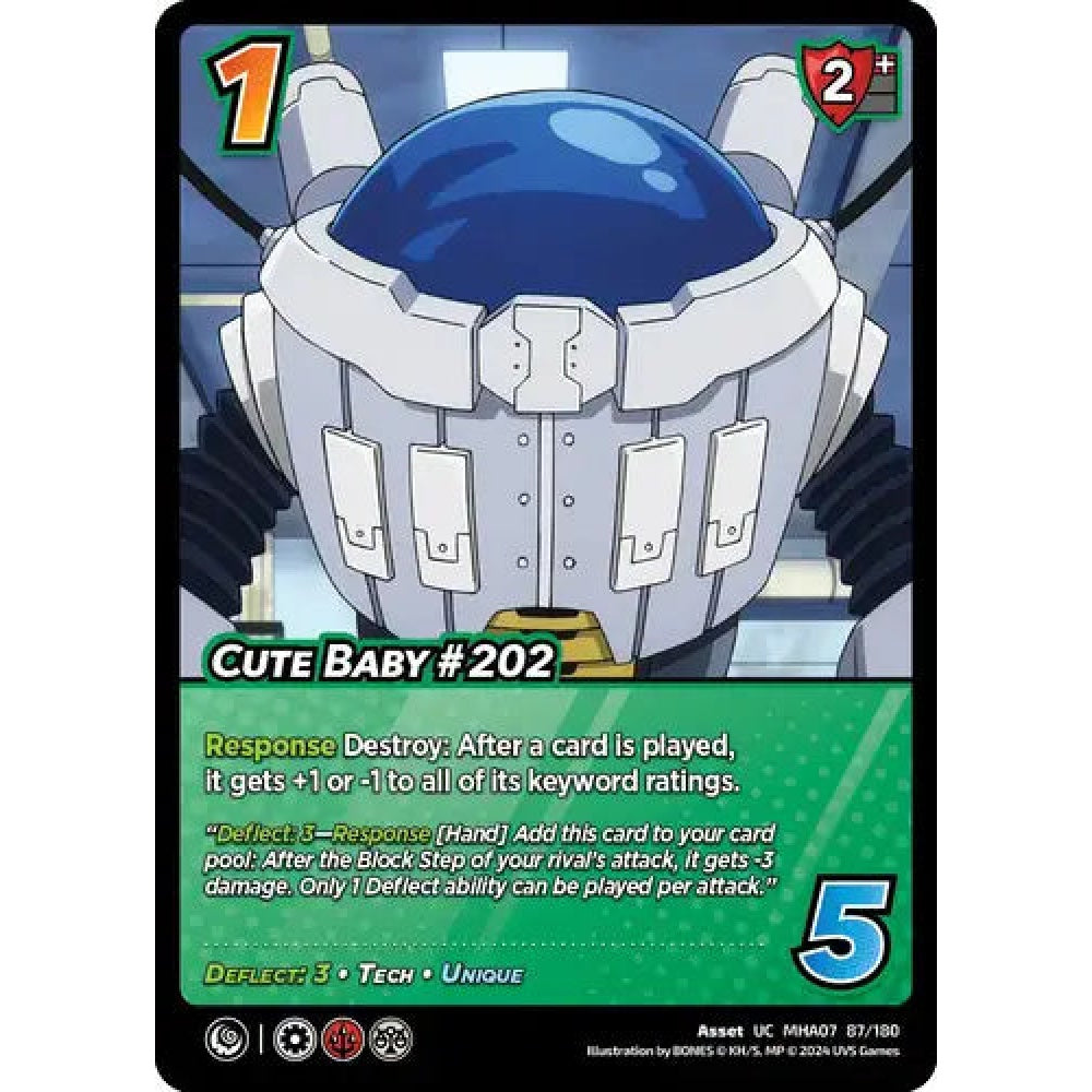 Cute Baby #202, 87/180, UC, UniVersus, MHA07 Girl Power
