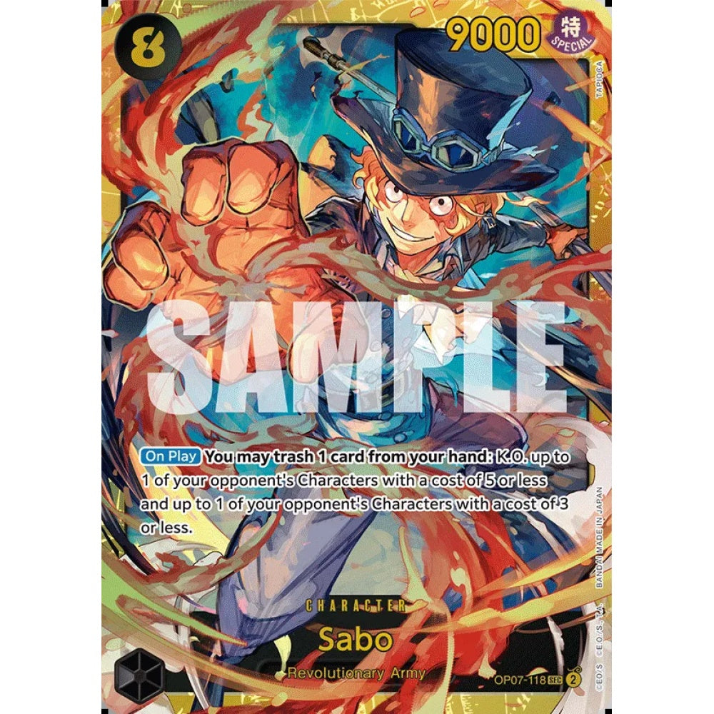 Sabo, OP07-118, Secret Rare, One Piece, 500 Years in the Future