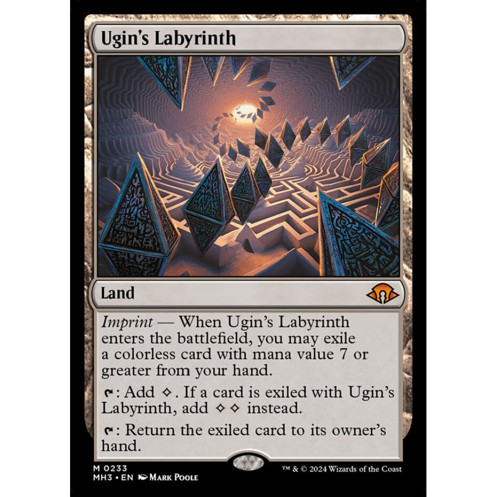 Ugin's Labyrinth, 233, mythic, Magic: The Gathering, Modern Horizons 3