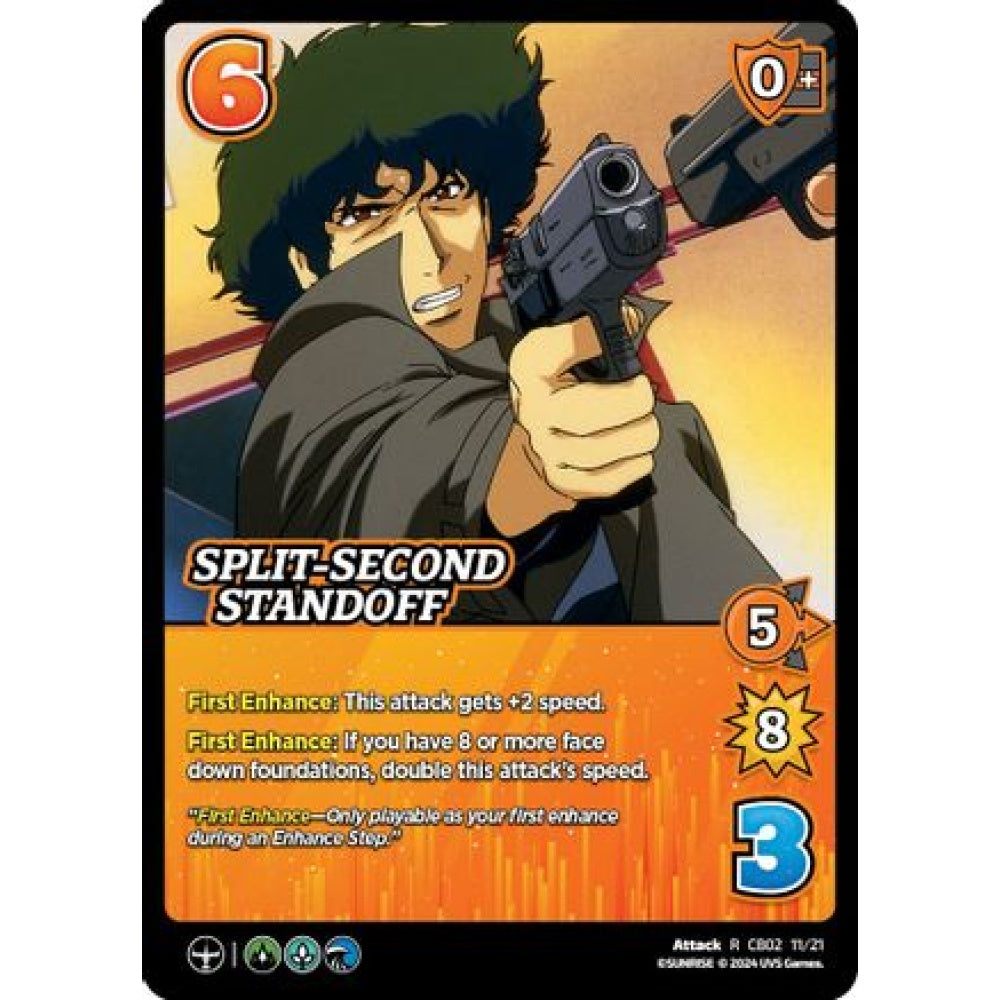 Split-Second Standoff, 11/21, R, UniVersus, Cowboy Bebop & Trigun Stampede