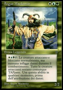 Angus Mackenzie - Legends Italian (Rare)